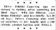 Newspaper mention - Hiliary Cameron & Roma Eldridge